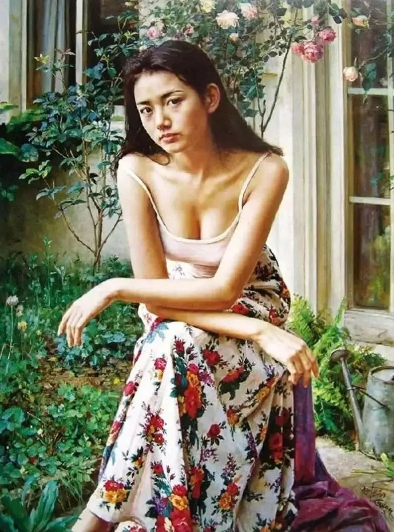 中国人体油画大师关则驹——沉鱼落雁,丰姿冶丽