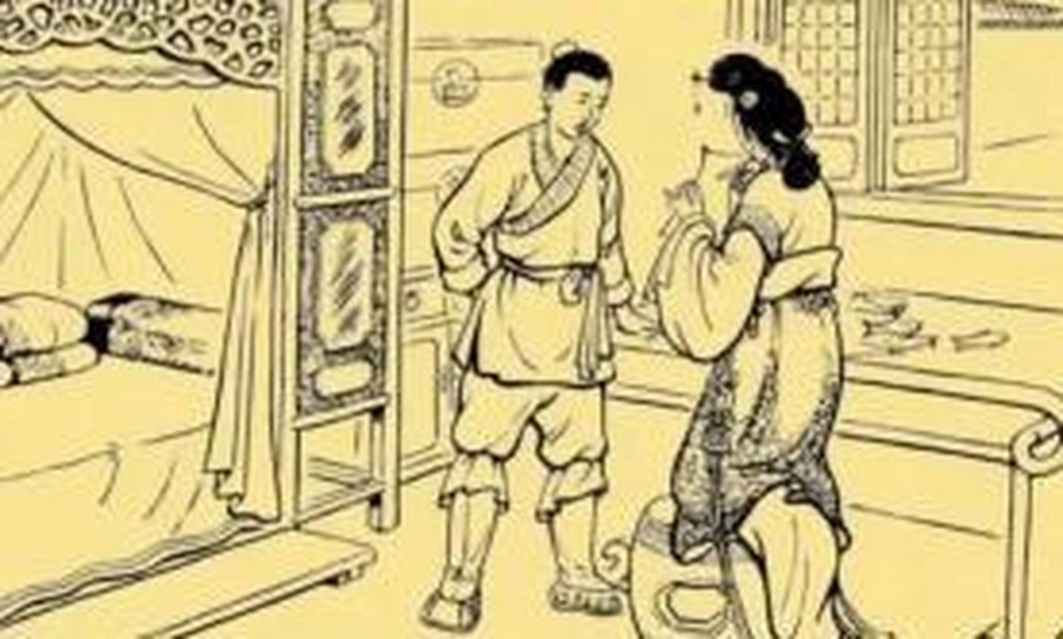 古时,一个25岁的光棍买回了60岁老太婆当媳妇,新婚当晚,老太宽衣解带