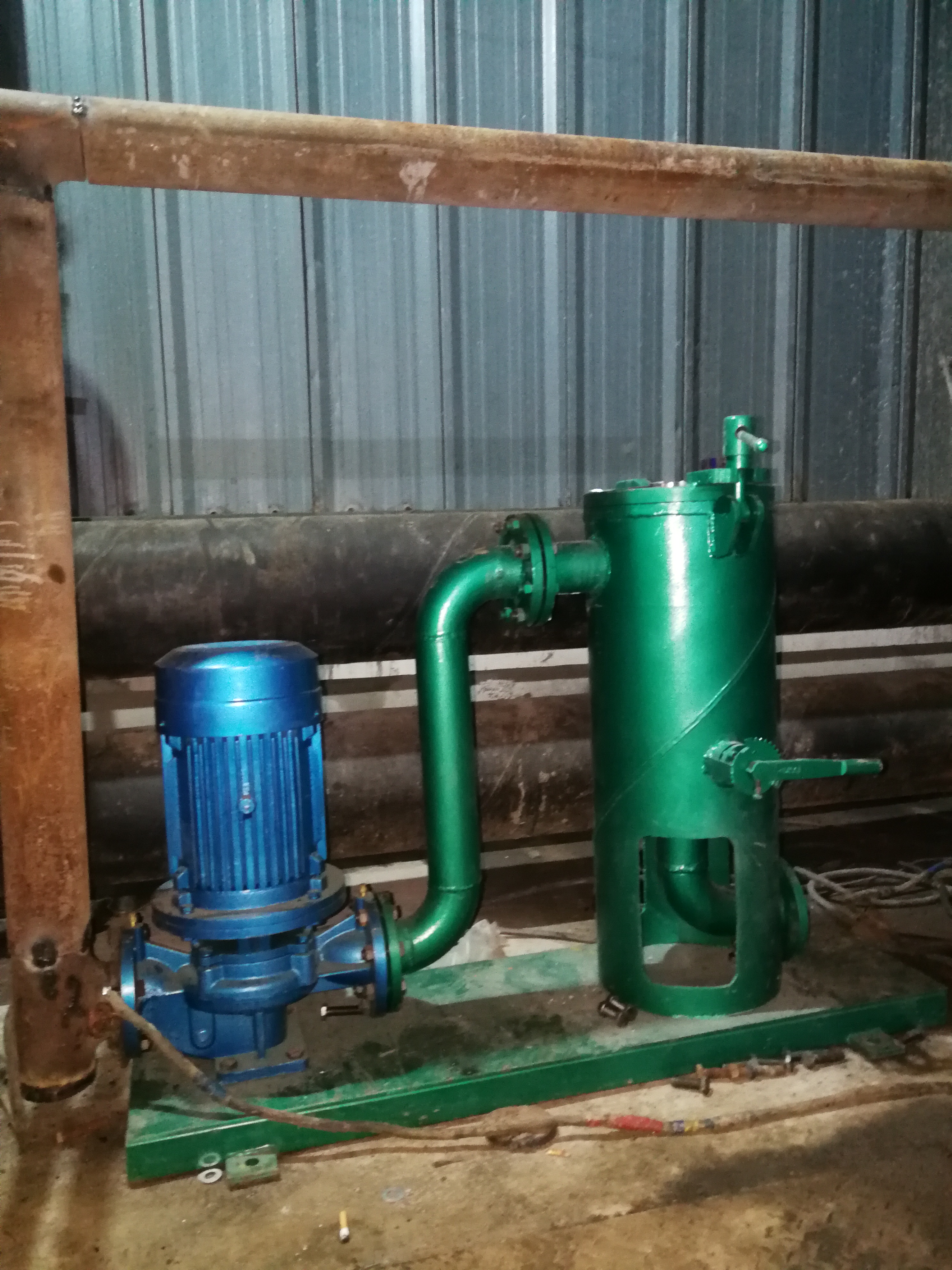 中央空调胶球清洗装置