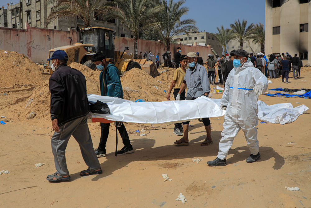 加沙医院惊现大量尸体 联合国呼吁调查