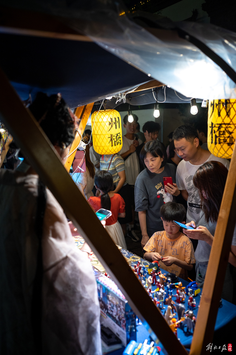 漢服,皮影戲,非遺文創……來州橋老街邂逅國風集市