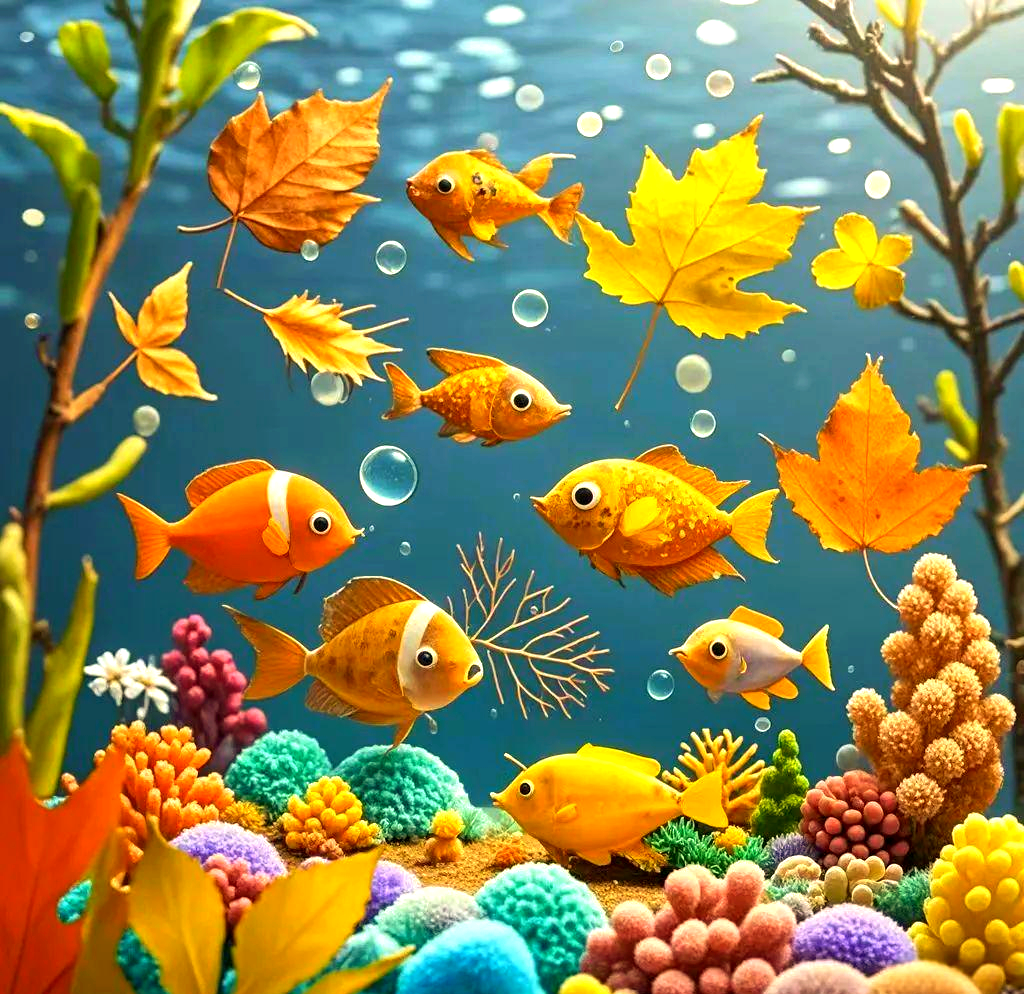 秋日树叶贴画之旅:探索自然中的奇妙世界