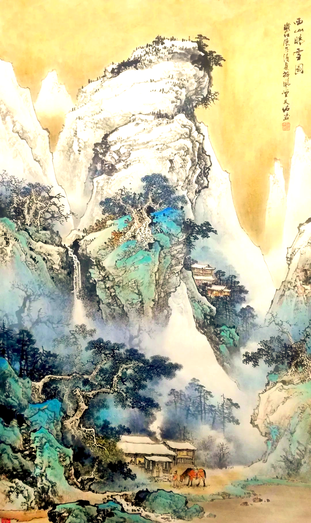 彩墨山水画名家杨天佑:展现自然之美与艺术匠心