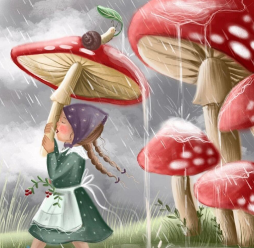 来自插画师demet ozdemir的作品,想象力太丰富啦