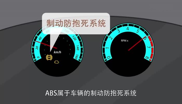 车上显示防抱死图标图片