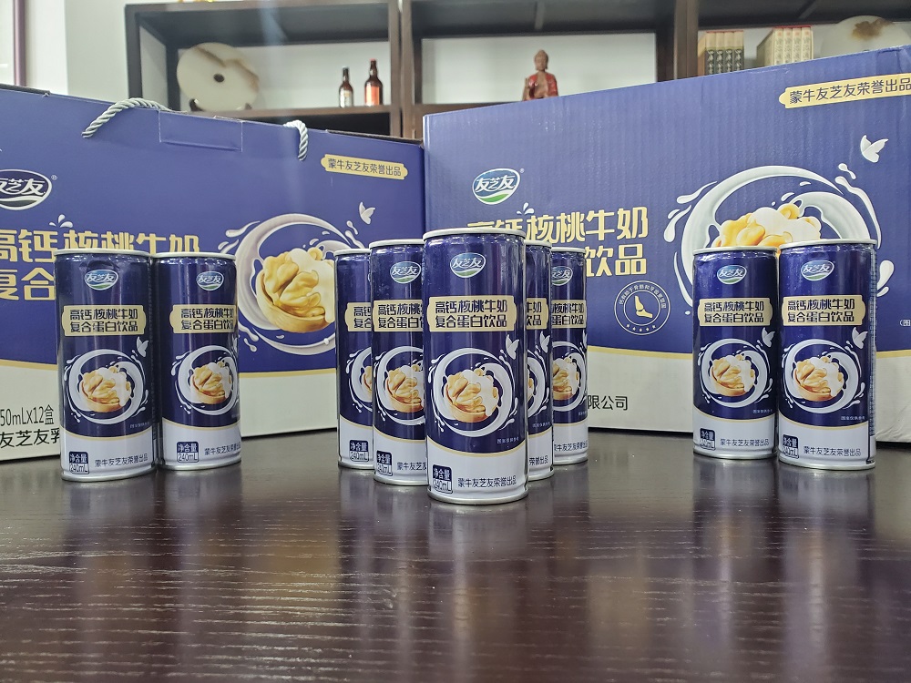 蒙牛友芝友高钙核桃牛奶复合蛋白饮品的功效和作用是什么?