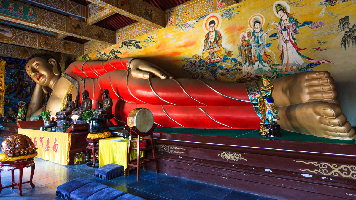 西安这个寺庙,有立体连环壁画雕塑,就在终南山上,却少为人知