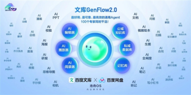 百度网盘发布全球首个全端通用智能体：支持超100个专家智能体同时干活