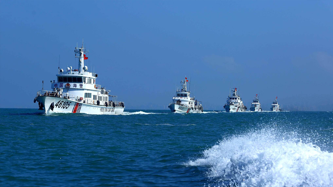 11月4日,中国果断赋予海警船开火的权利!
