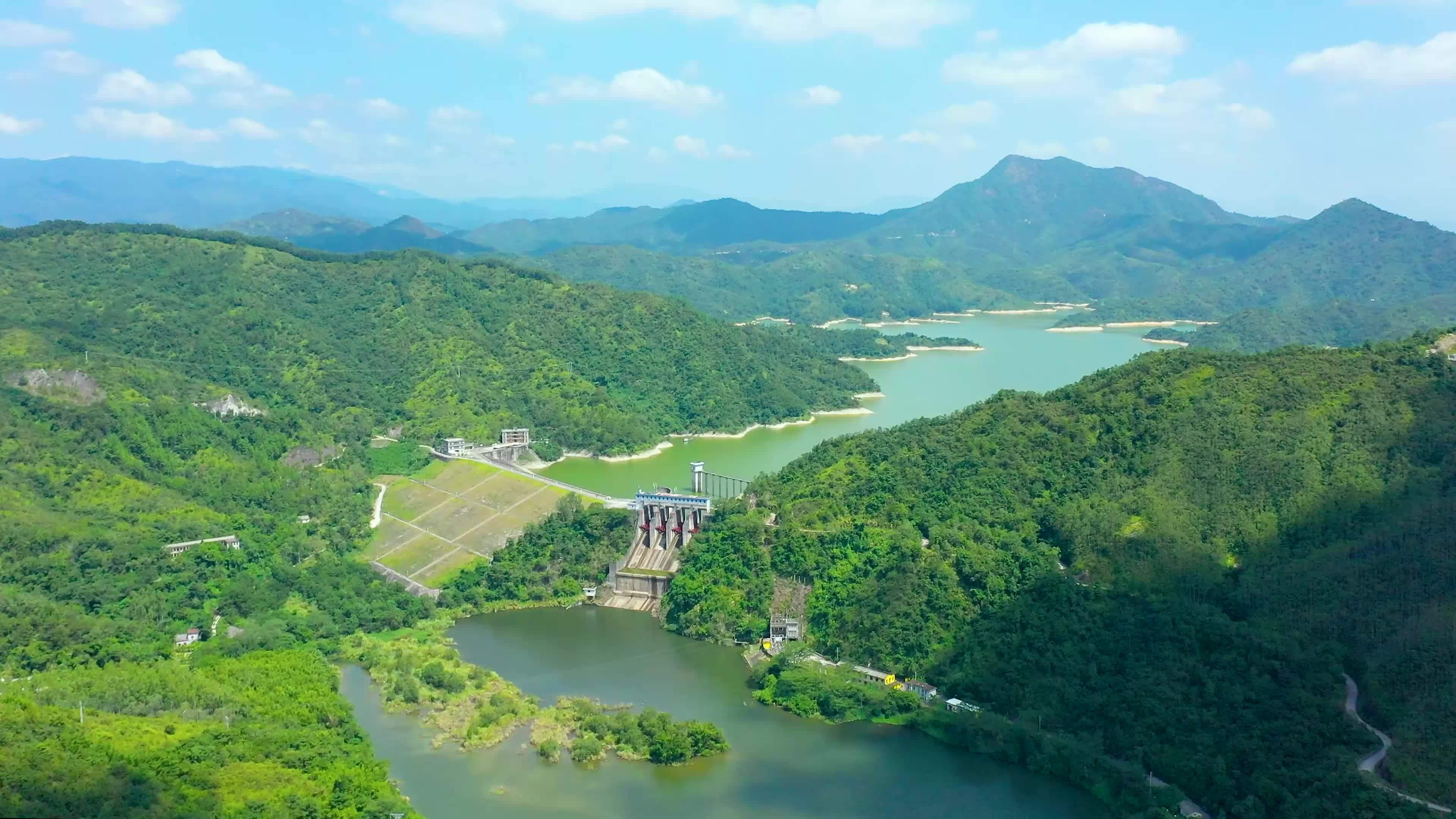 揭西龙颈水库风景区图片