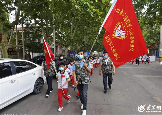 沂源縣歷山街道退役軍人服務站:重溫光輝歷程 傳承紅色基因