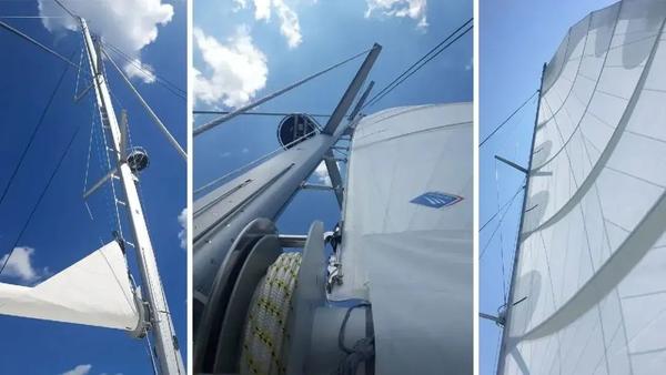 蓝高双体帆船全新解决方案:用新型横杆内置卷帆器开启巡航