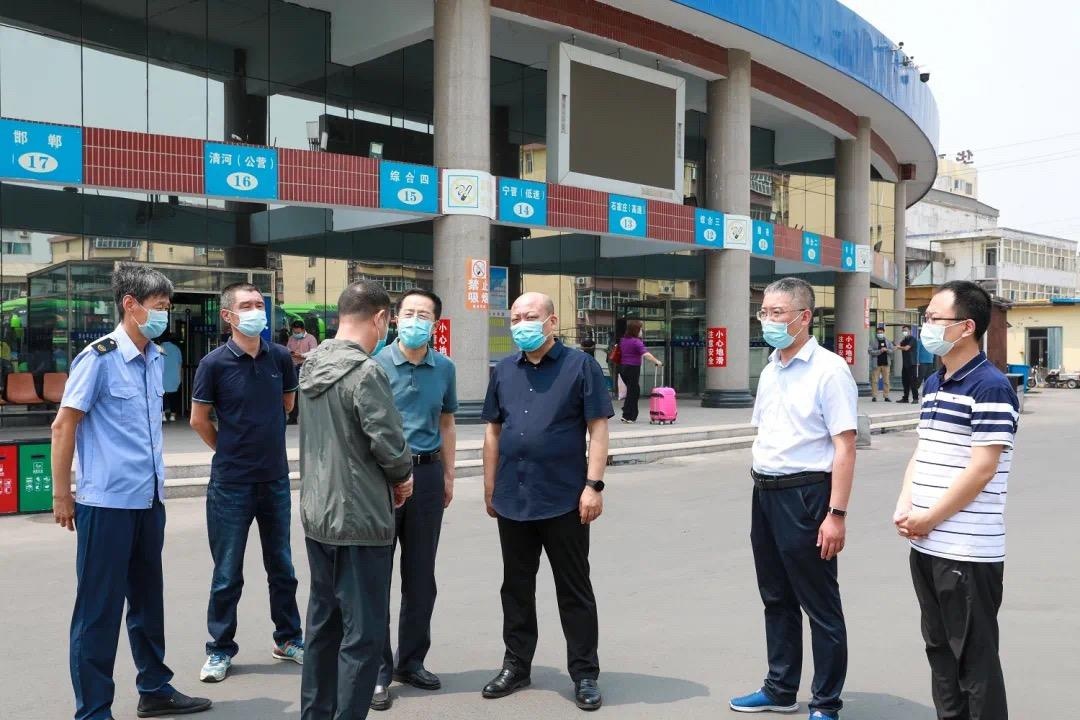 邢台市交通运输局党组书记蒋九芳调研检查交通运输领域