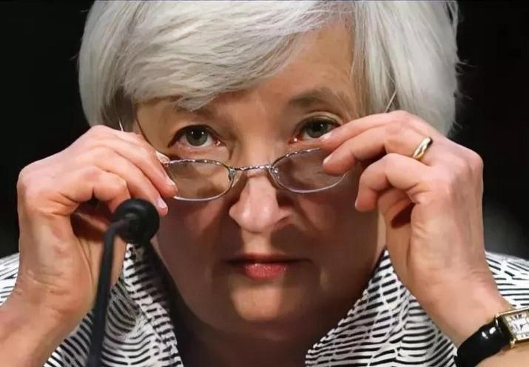 耶伦惊讶的发现是美元正在汹涌扑来,势不可挡的回流美国,历史罕见,措