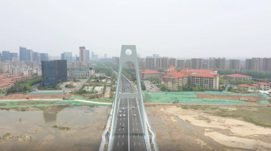 防洪标准达到50年一遇,寿光市农圣街弥河大桥正式通车