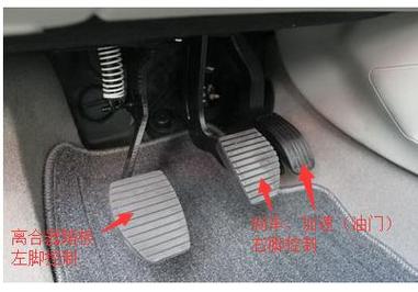 驾驶汽车时,离合器,制动器和加速踏板是不可或缺的三大操作部件