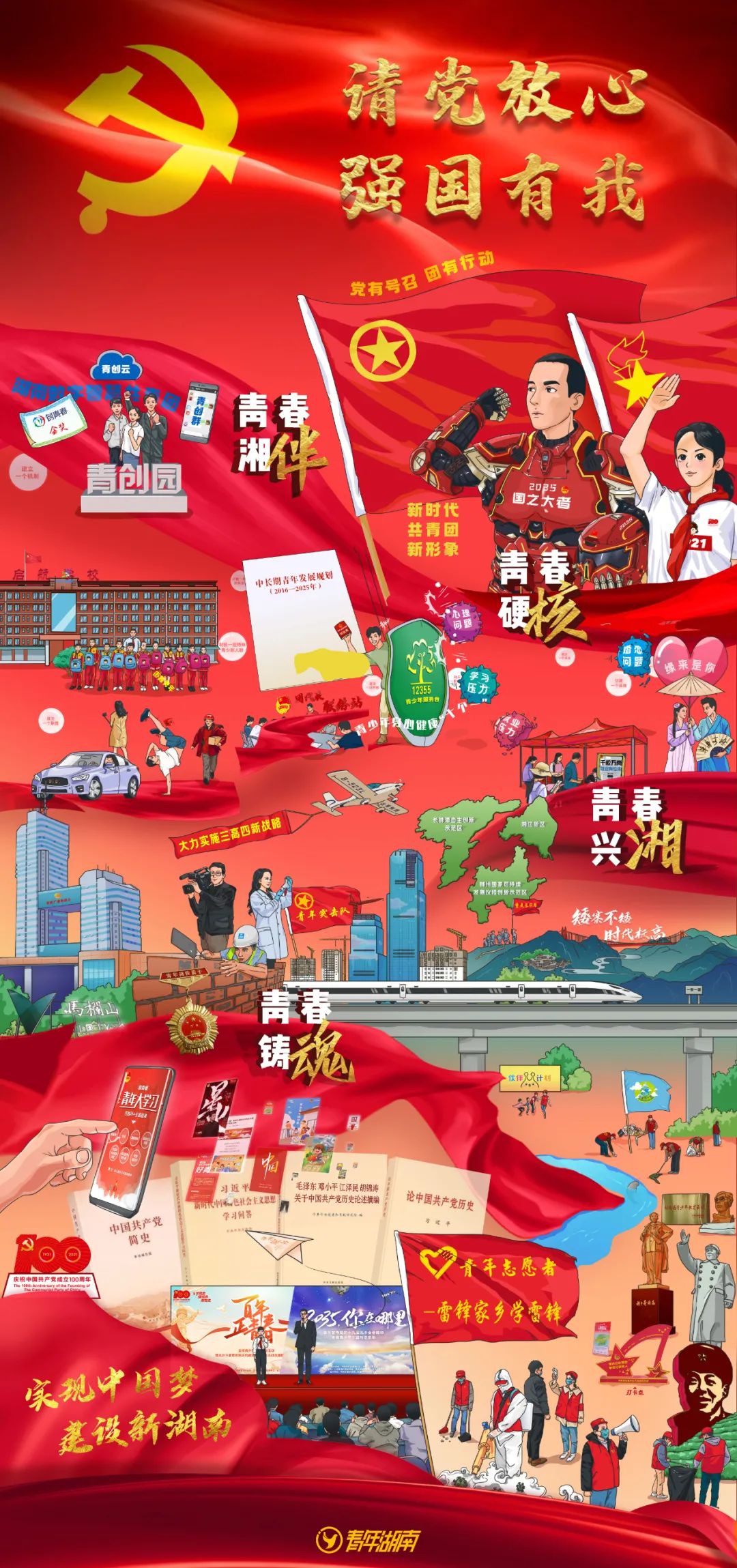 共青团湖南省委书记李志超:牢记嘱托 砥砺奋进 奋力开创湖南共青团