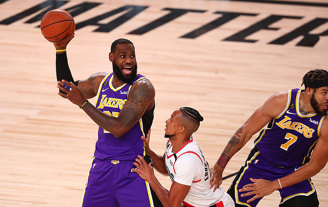 湖人再胜开拓者主要输在一点上38128全力詹再现