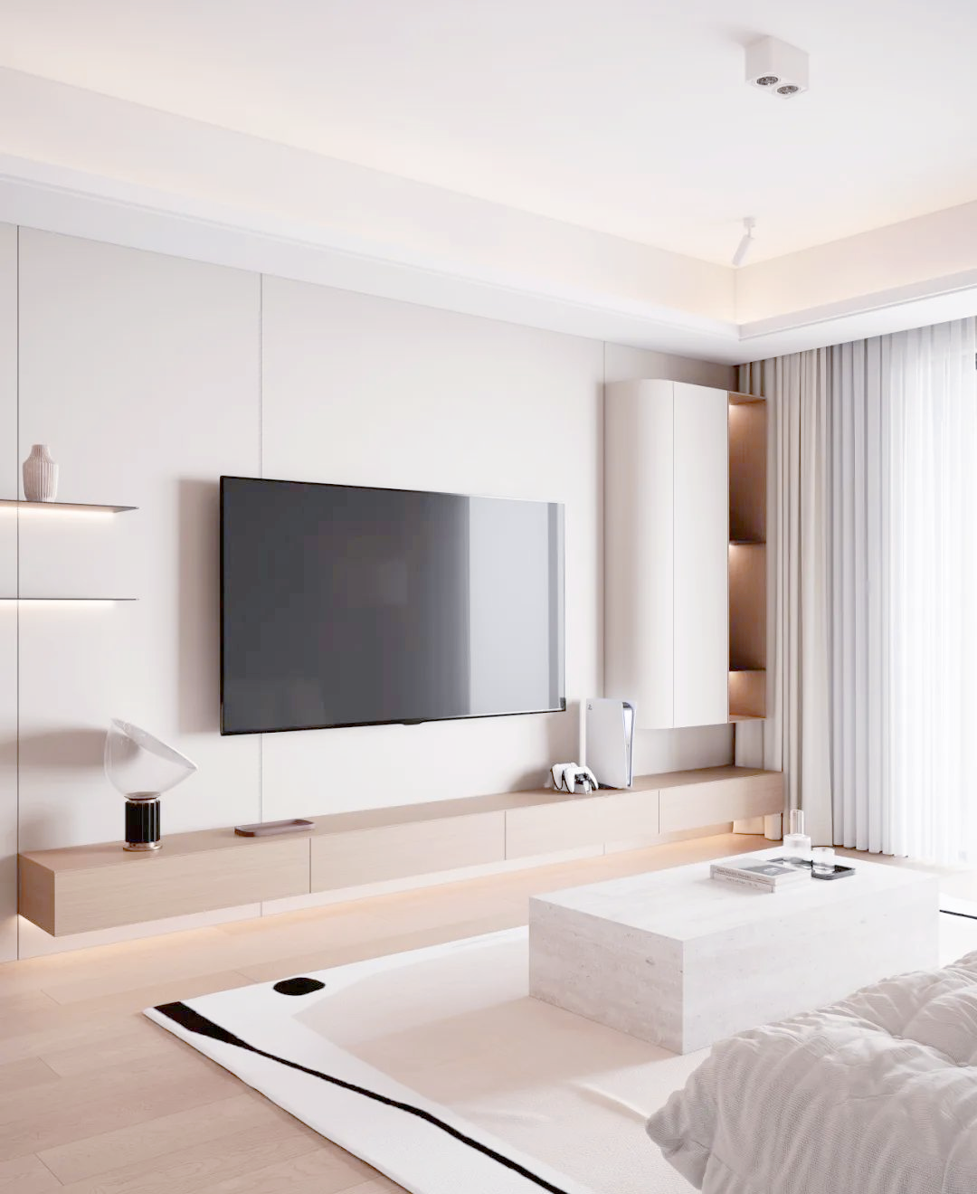 打造完美电视柜,让客厅成为视觉焦点