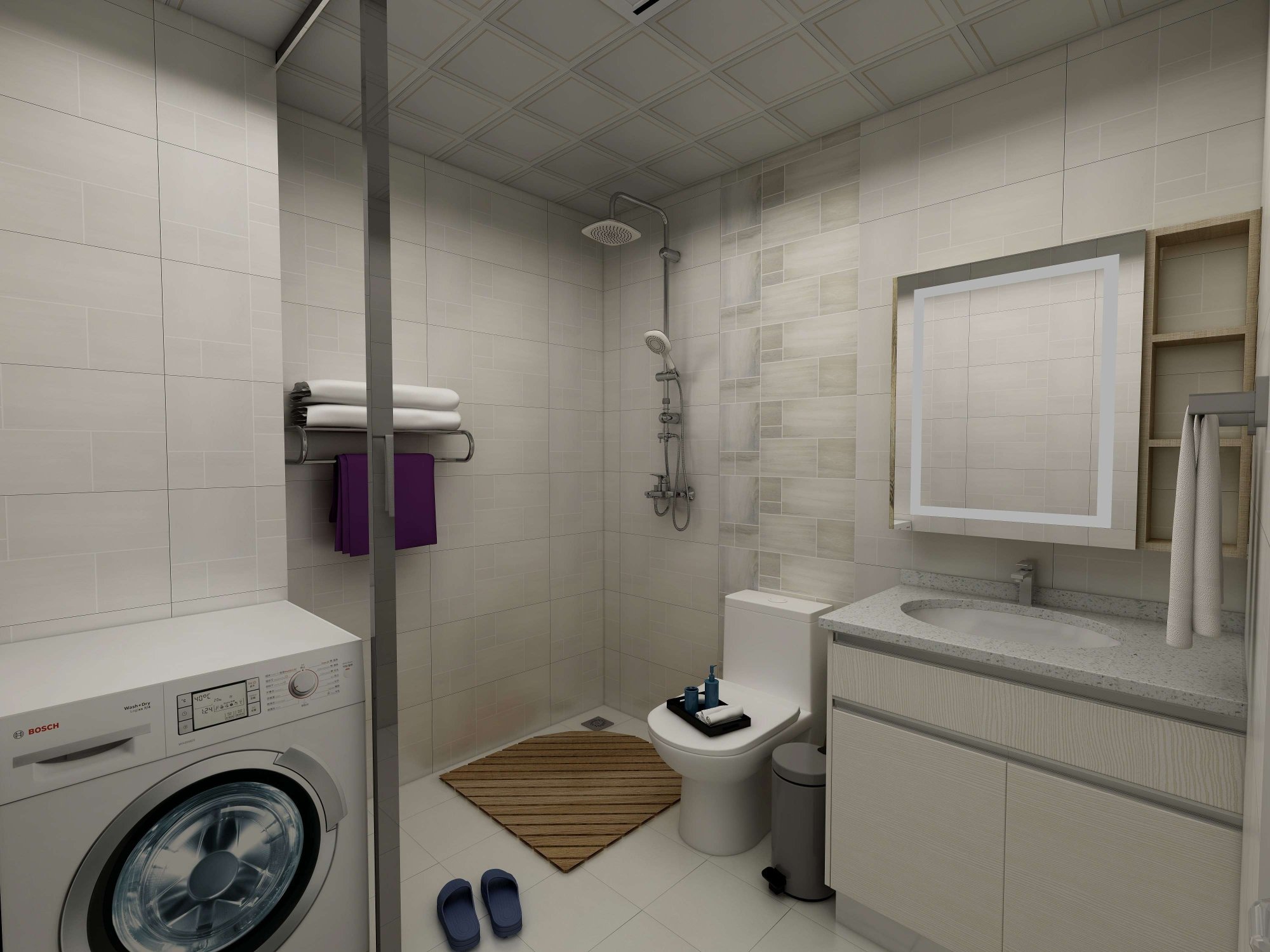 80平米二居室仅8万,太超值了!现代风格老婆最爱!-中央香榭装修