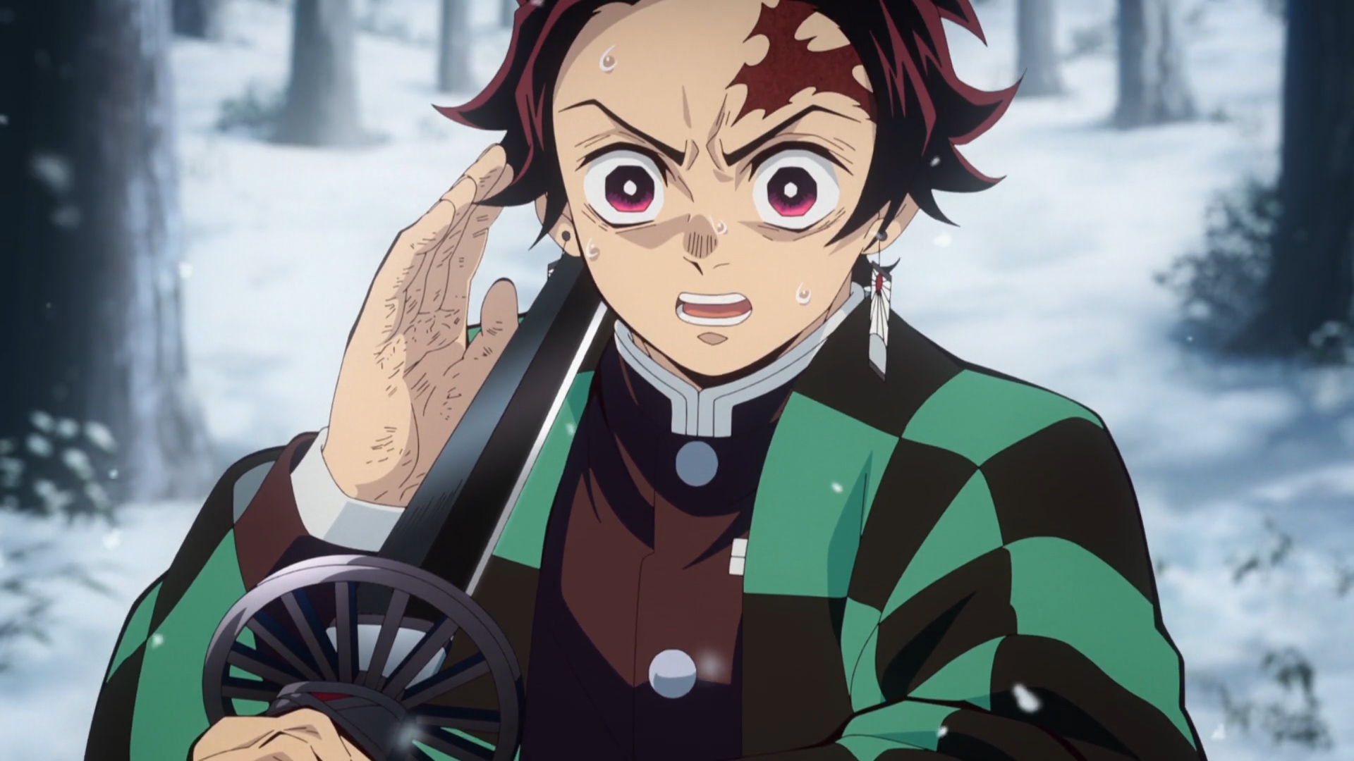 关键时刻祢豆子出来救场,炭治郎发现异常后在梦境中上演绝地逃亡