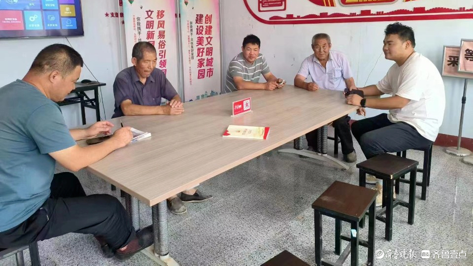 德州天衢新区赵虎镇开展6月份主题党日活动