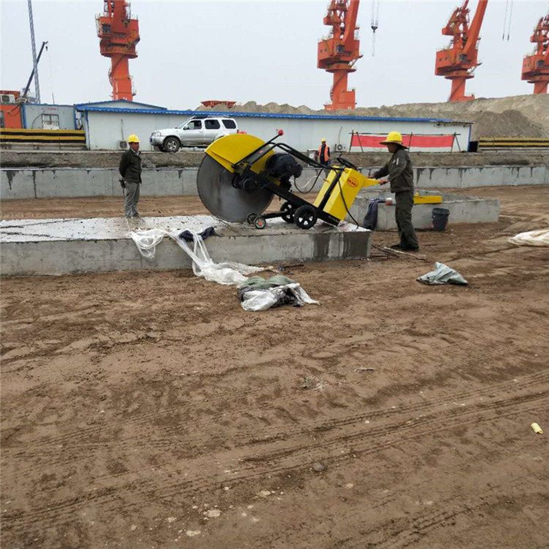 马路切缝机 公路切割机 柴油电启动切割机 沥青路面切缝机