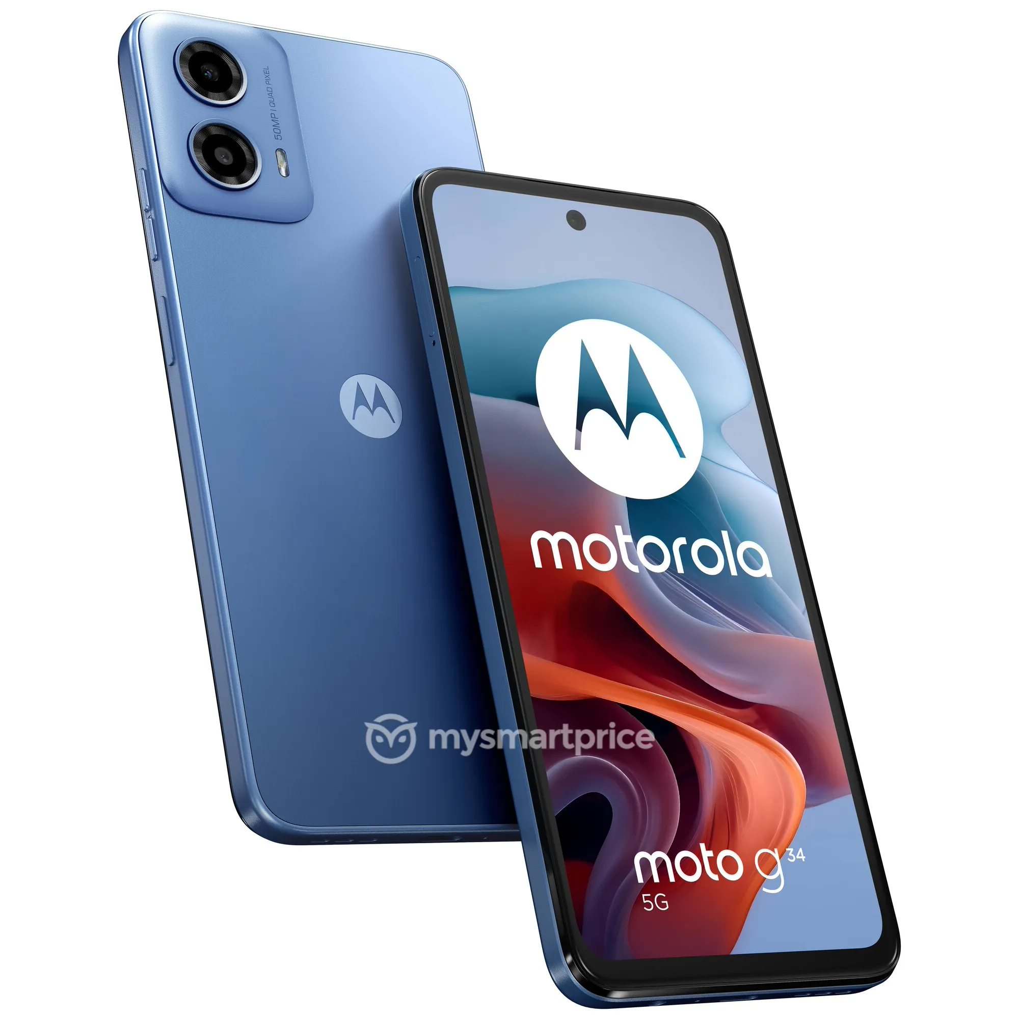 5000 万主摄,摩托罗拉 moto g34 5g 手机渲染图曝光