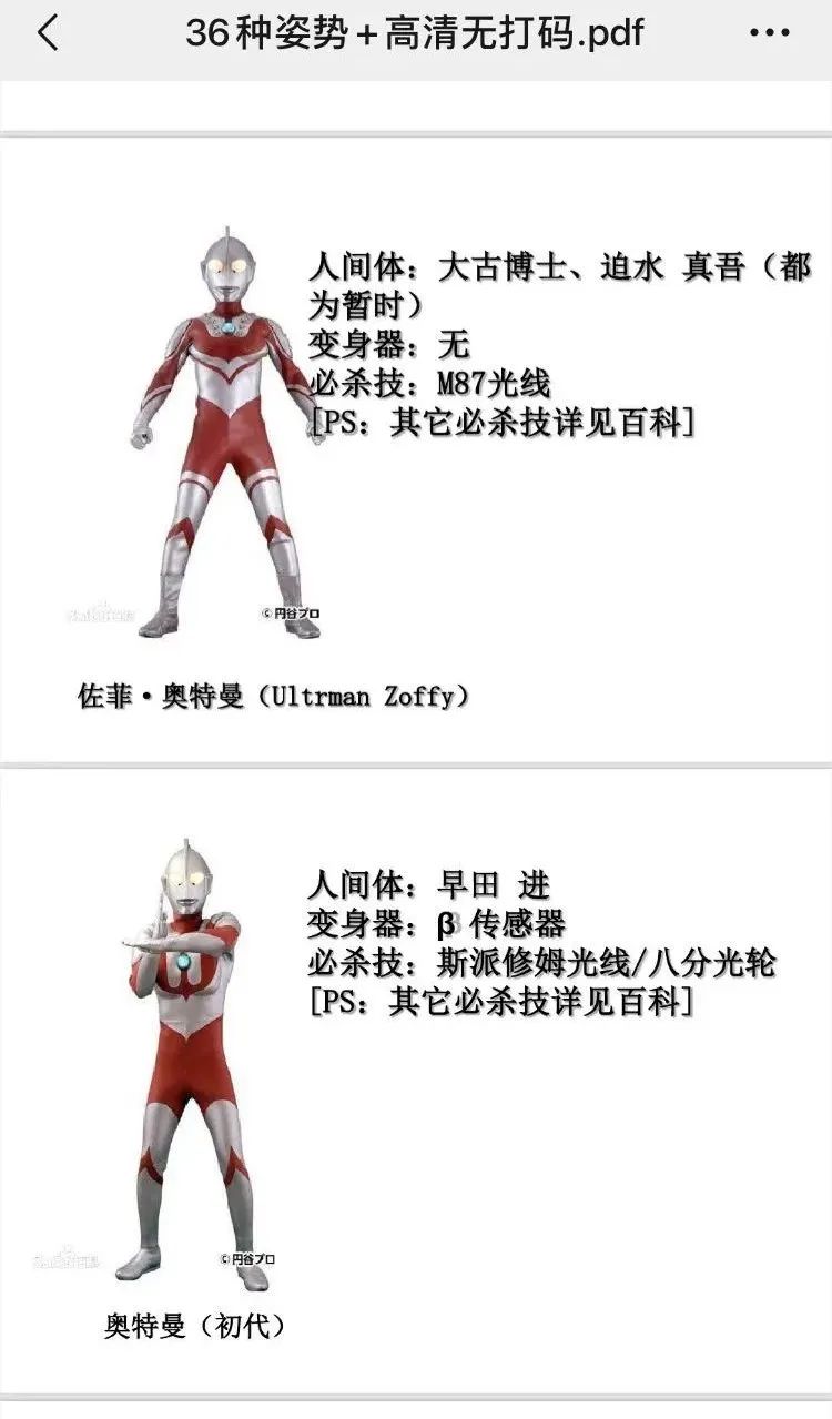 36种奥特曼姿势大全 套路男朋友!