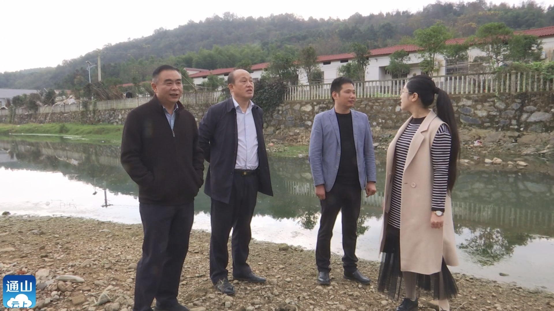 吴柏林深入乡镇开展河湖库长制巡查