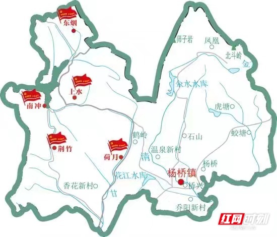 衡東縣楊橋鎮探索五村聯建 