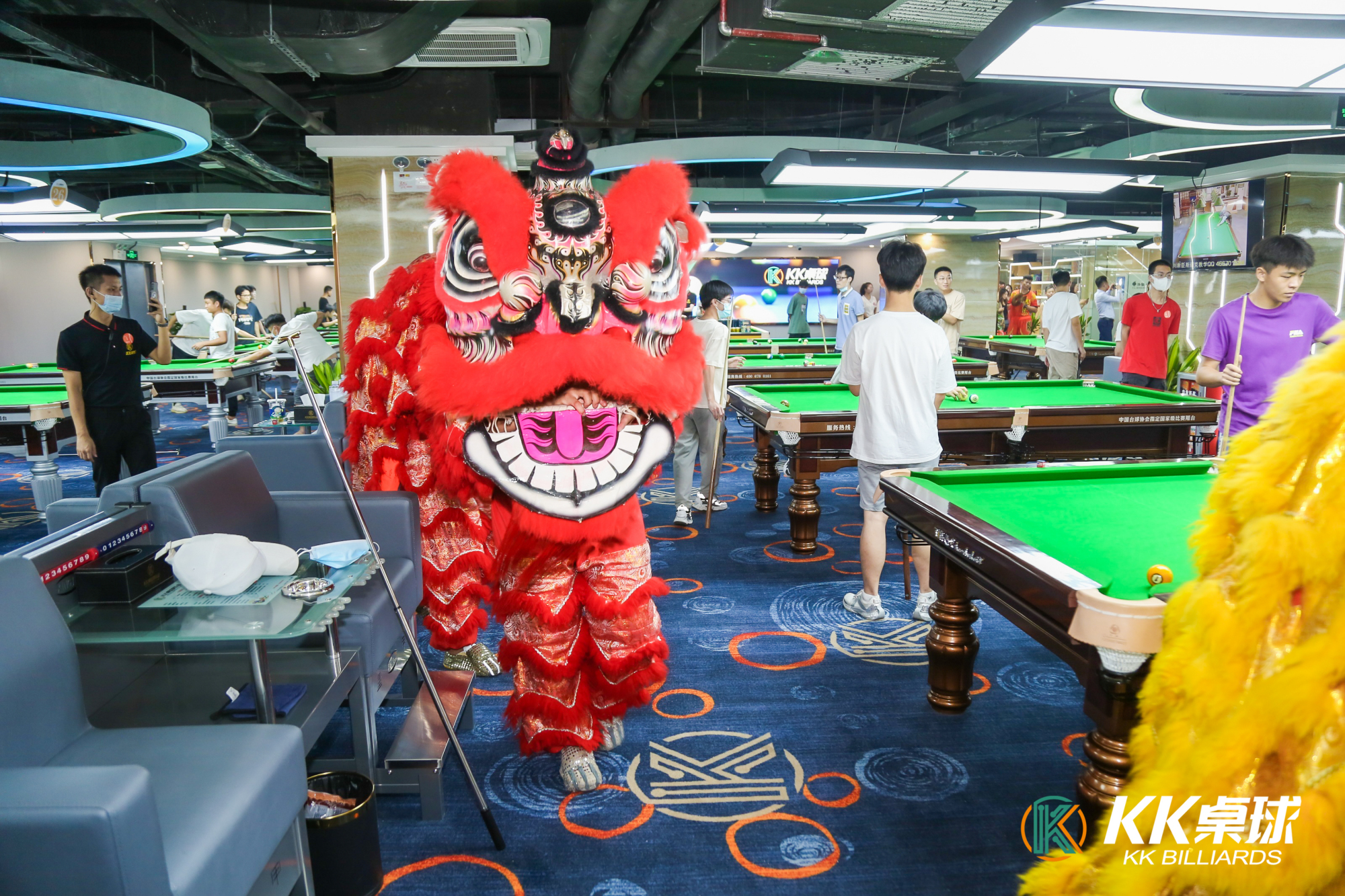 广东首家kk桌球俱乐部盛大启幕,助力珠三角行业焕新升级!