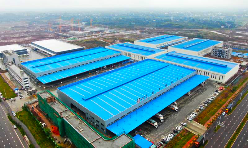 南充现代物流园:社会物流总额近800亿元