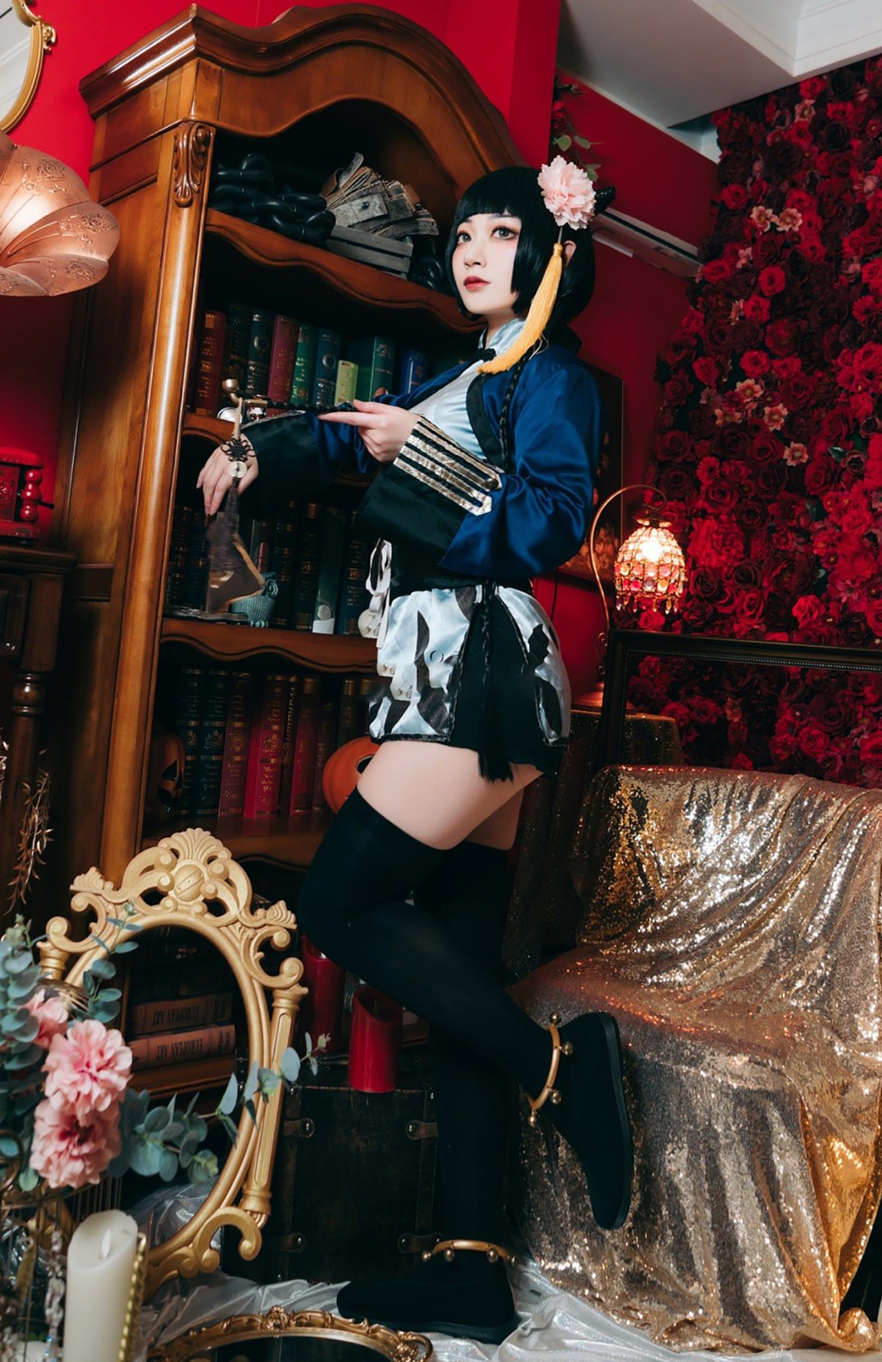 《黑执事》蓝猫cosplay