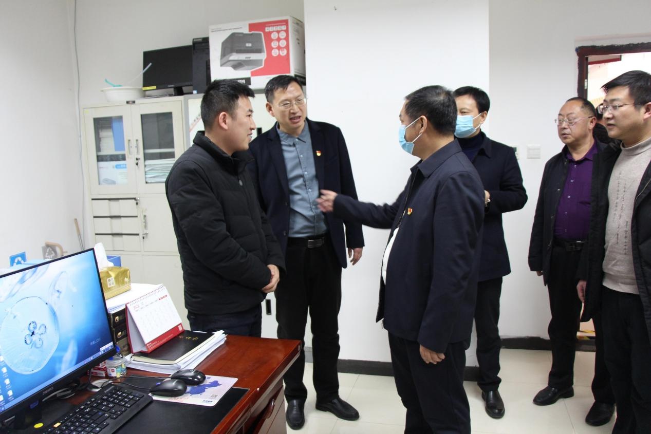 周仕飞同志到毕节市工业和信息化局调研