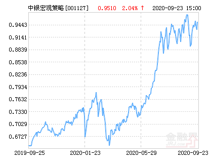 中银宏观策略混合基金最新净值跌幅达2.52%