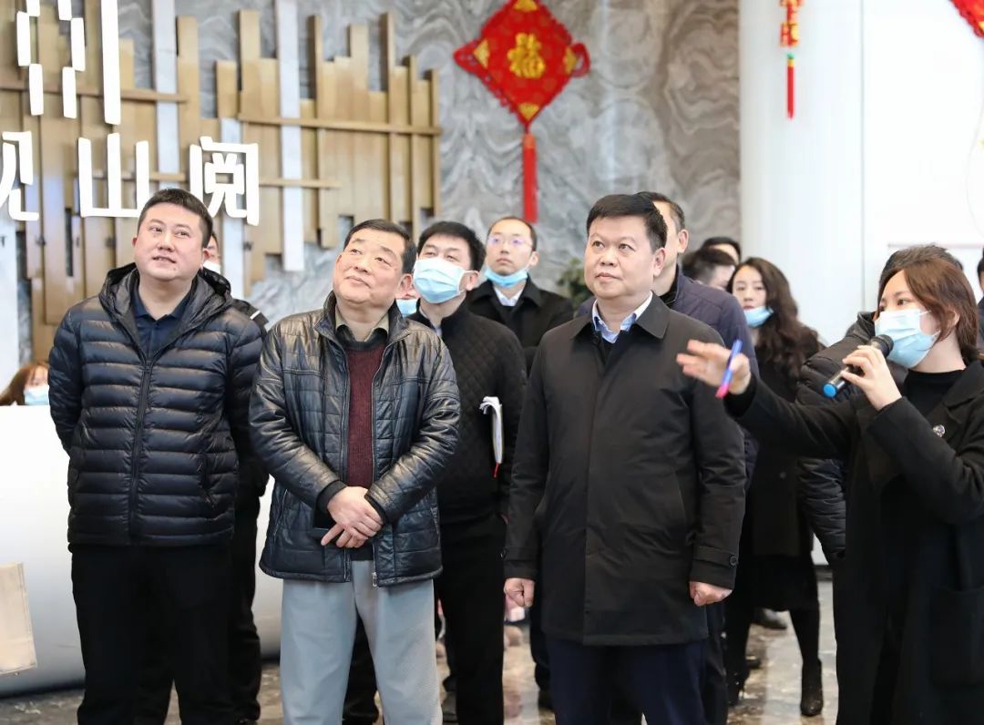 张建军带队调研重点项目工作