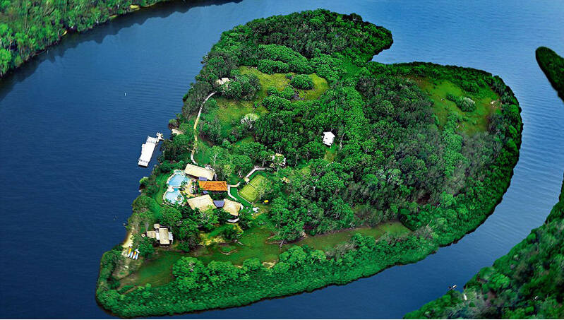 日本心形岛位置图片