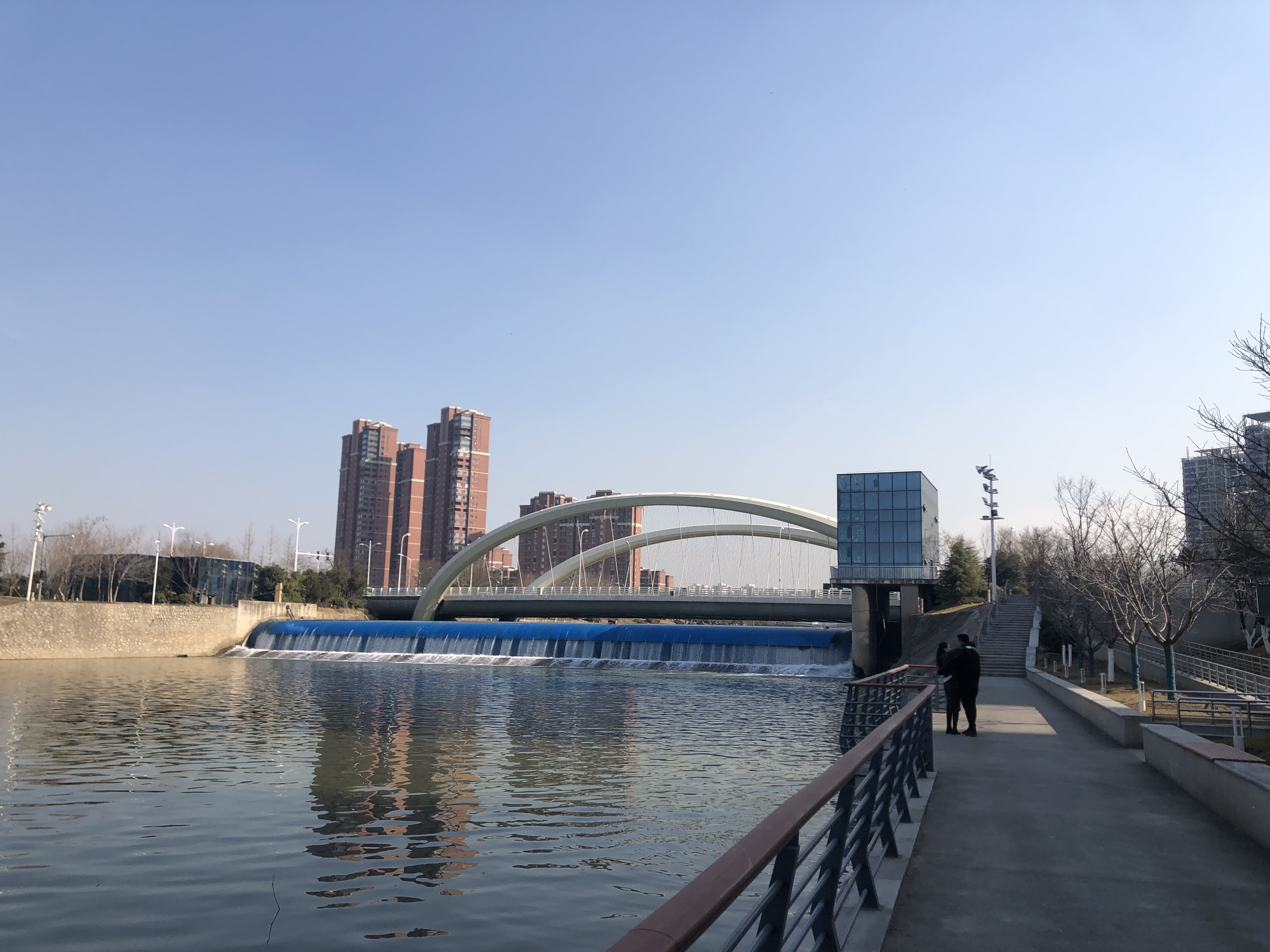 西安浐河上的桥们