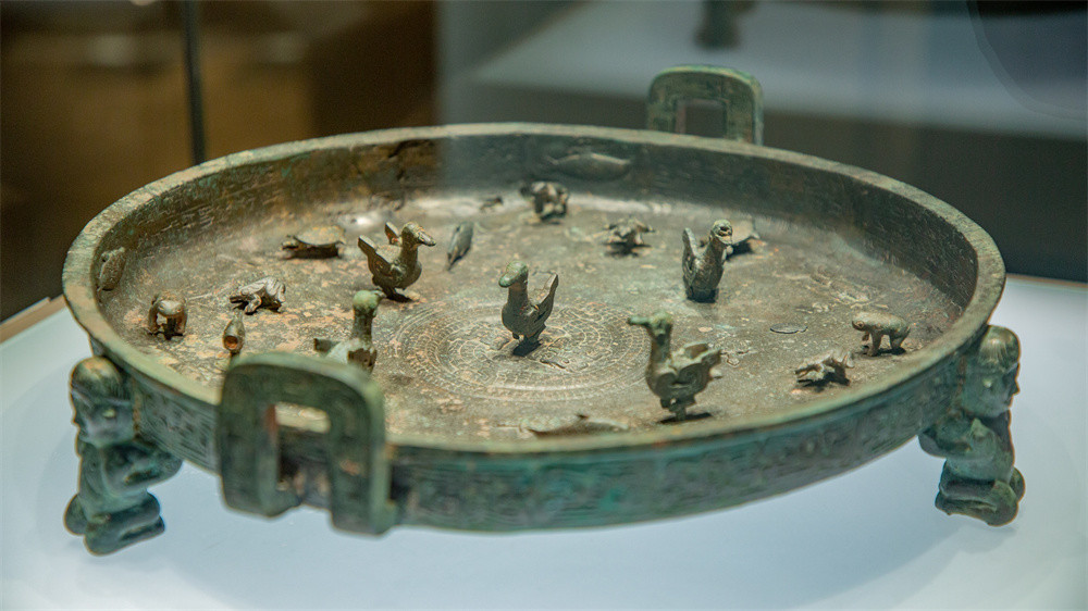 山西展"盘之典",晋公盘,子仲姜盘故土重逢