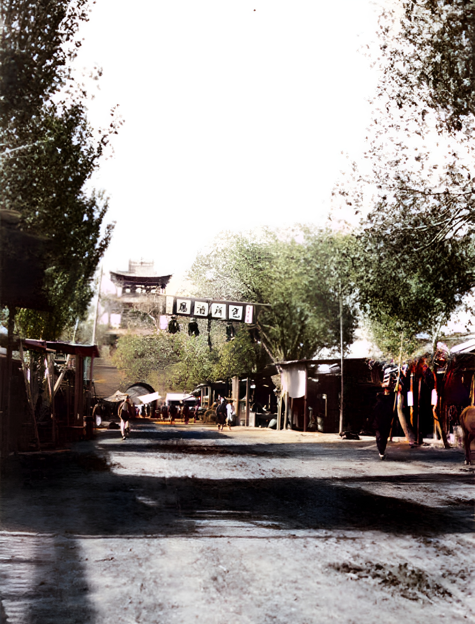 110年前新疆旧照,乌鲁木齐哈密伊犁阿克苏,每一处古建都有历史