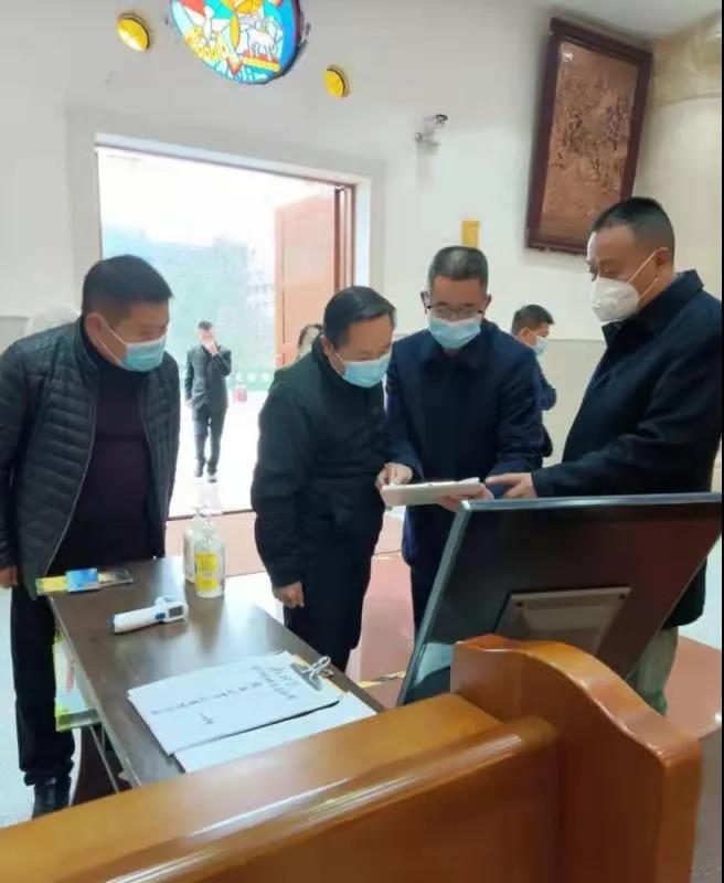 「宜宾」陶学周带队督导宗教领域疫情防控工作