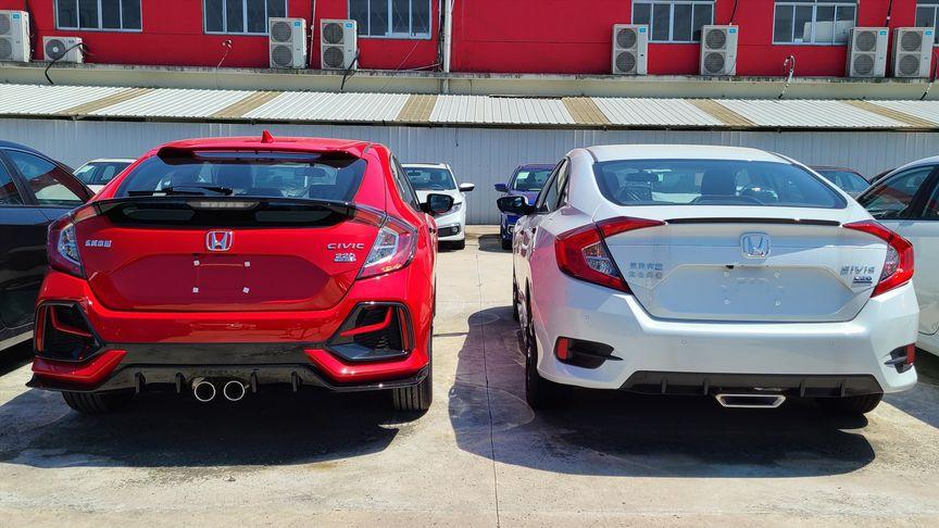 两厢思域和三厢有啥区别对比,思域两厢版好还是三厢版好