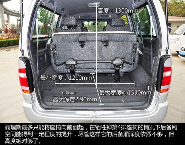 金杯箱货3米3参数 金杯面包车货运版车厢尺寸