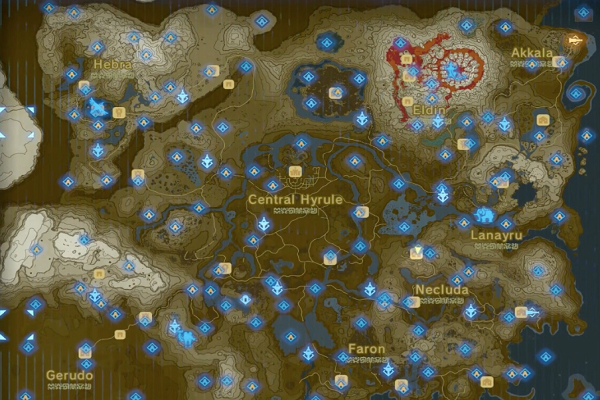 塞尔达驿站位置分布