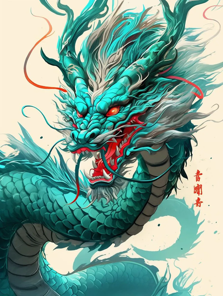 中国龙壁纸,中国人具有龙的精神,龙的气魄