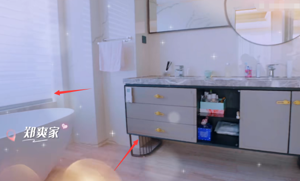 郑爽豪宅首度曝光!室内设植物园,浴室装修引争议