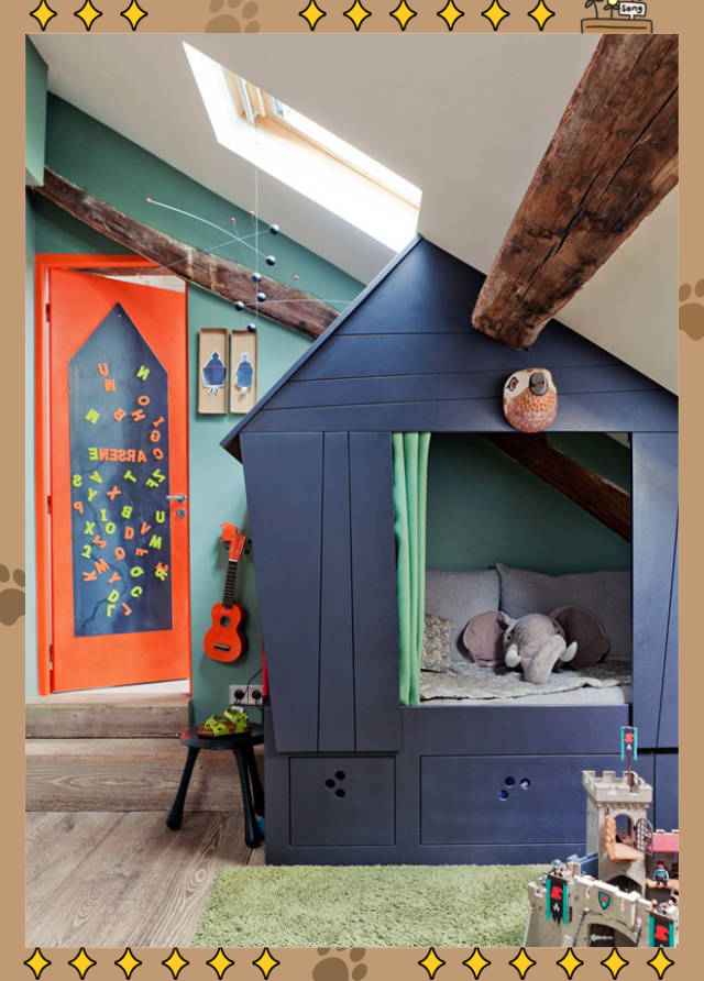 阁楼装修效果图精选,多功能风格任你选