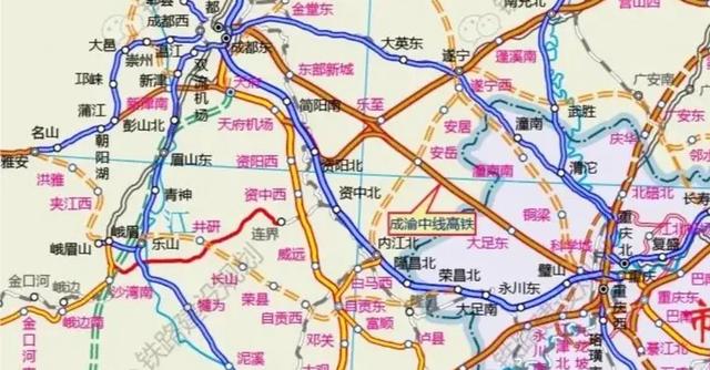 四川雅眉乐自渝铁路进展如何?还能够开工建设吗?