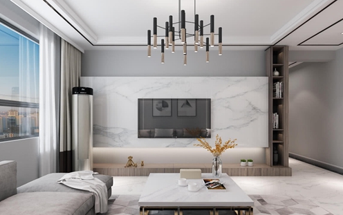 理石电视背景墙实用吗?理石电视背景墙设计有什么注意事项?